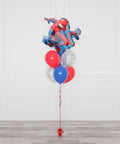 Spider-Man Supershape Confetti Balloon Bouquet, full image, Balloon Expert