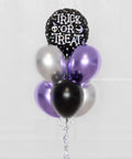 Trick or Treat Balloon Bouquet, 7 Balloons, close up image