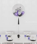 Wednesday Addams Custom Bubble Balloon Filled with Small Balloons, sold by Balloon Expert