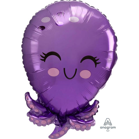 Ballon mylar supershape de pieuvre