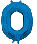 Buy Balloons Blue Letter O Foil Balloon, 36 Inches sold at Balloon Expert