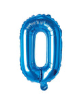 Buy Balloons Blue Number 0 Foil Balloon, 16 Inches sold at Balloon Expert