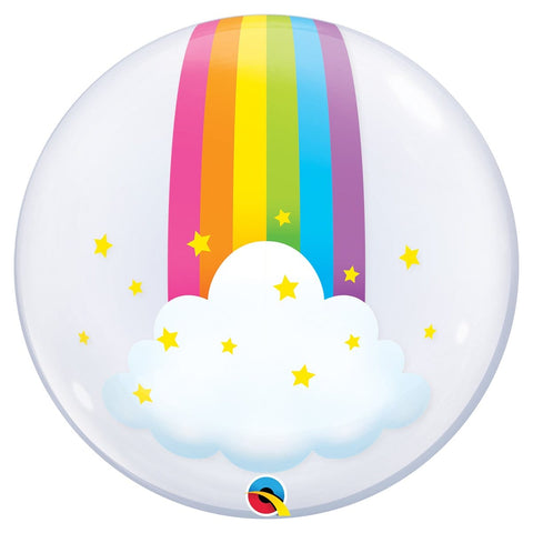 Buy Balloons Rainbow Bubble Deco. balloon sold at Balloon Expert