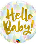 Buy Balloons Hello Baby! Foil Balloon, 18 Inches sold at Balloon Expert