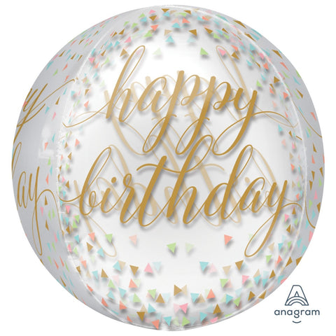 Orbz - Happy Birthday Pastel