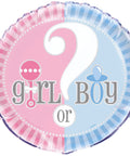 Buy Balloons Gender Reveal ? Foil Balloon, 18 Inches sold at Balloon Expert