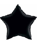 Buy Balloons Black Star Foil Balloon, 18 Inches sold at Balloon Expert