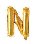 Buy Balloons Gold Letter N Foil Balloon, 16 Inches sold at Balloon Expert