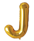 Buy Balloons Gold Letter J Foil Balloon, 34 Inches sold at Balloon Expert