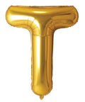Buy Balloons Gold Letter T Foil Balloon, 34 Inches sold at Balloon Expert