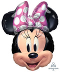 Buy Balloons Minnie Mouse Head Supershape Balloon sold at Balloon Expert