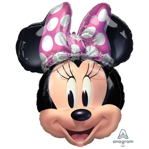Buy Balloons Minnie Mouse Head Supershape Balloon sold at Balloon Expert
