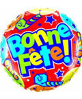 Buy Balloons Bonne Fête Hats Foil Balloon, 18 Inches sold at Balloon Expert