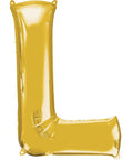 Buy Balloons Gold Letter L Foil Balloon, 32 Inches sold at Balloon Expert