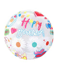 Buy Balloons HD Bubble Balloon, Birthday Daisy, 20 Inches sold at Balloon Expert