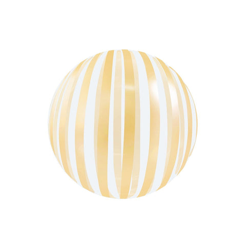 Buy Balloons Stripe Bubble Balloon, Gold, 18 Inches sold at Balloon Expert