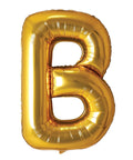 Buy Balloons Gold Letter B Foil Balloon, 34 Inches sold at Balloon Expert