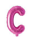 Buy Balloons Pink Letter C Foil Balloon, 16 Inches sold at Balloon Expert