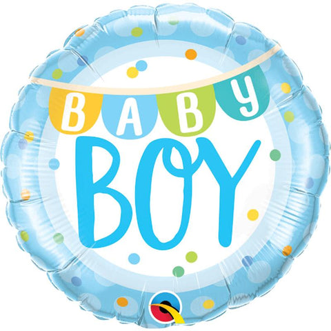 Buy Balloons Baby Boy Foil Balloon, 18 Inches sold at Balloon Expert