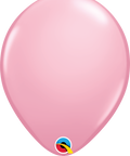 12" Light Pink Latex Balloon, Helium Inflated from Balloon Expert