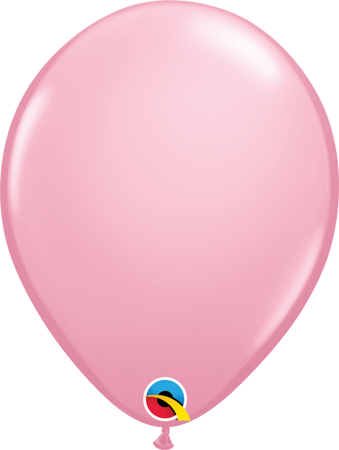 12" Light Pink Latex Balloon, Helium Inflated from Balloon Expert
