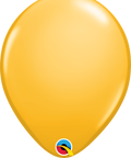 12" Goldenrod Latex Balloon, Helium Inflated from Balloon Expert