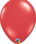 12" Red Latex Balloon, Helium Inflated from Balloon Expert