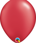 12" Pearl Red Latex Balloon, Helium Inflated from Balloon Expert