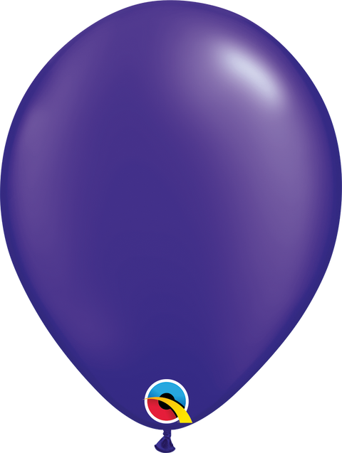 12" Pearl Purple Latex Balloon, Helium Inflated from Balloon Expert