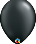 12" Pearl Black Latex Balloon, Helium Inflated from Balloon Expert