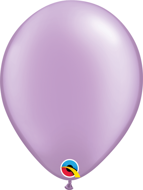 12" Pearl Lilac Latex Balloon, Helium Inflated from Balloon Expert