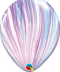 12" Fashion Agate Latex Balloon, Helium Inflated from Balloon Expert