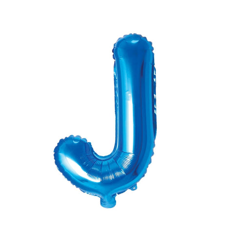 Buy Balloons Blue Letter J Foil Balloon, 16 Inches sold at Balloon Expert