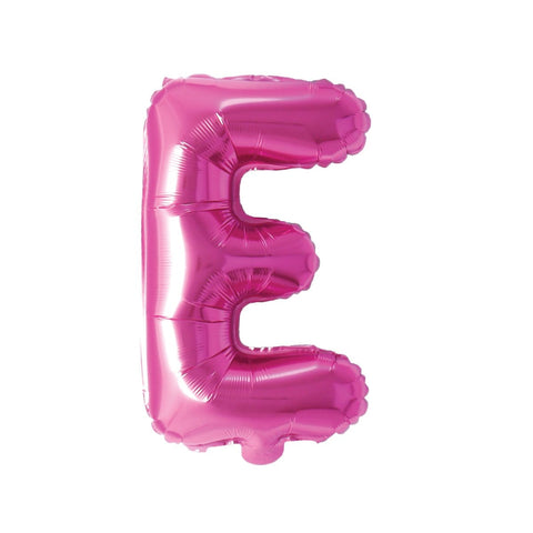 Buy Balloons Pink Letter E Foil Balloon, 16 Inches sold at Balloon Expert