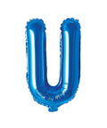 Buy Balloons Blue Letter U Foil Balloon, 16 Inches sold at Balloon Expert