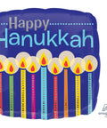 Buy Balloons Hanukkah Candles Foil Balloon, 18 Inches sold at Balloon Expert