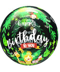 Buy Balloons HD Bubble Balloon, HBD Safari, 20 Inches sold at Balloon Expert