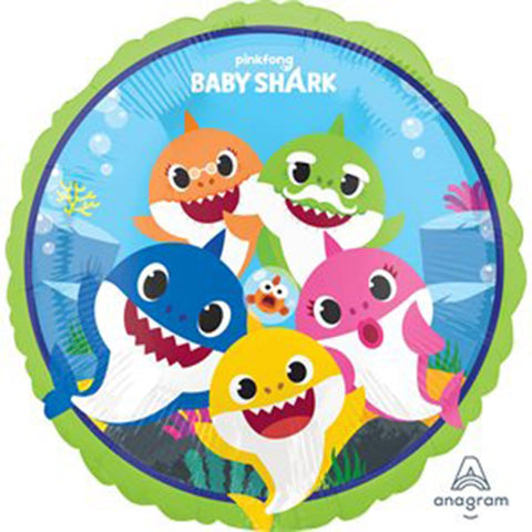 Buy Balloons Baby Shark Foil Balloons, 18 Inches sold at Balloon Expert
