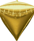 Buy Balloons Gold Diamondz Balloon, 16 Inches sold at Balloon Expert