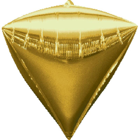 Buy Balloons Gold Diamondz Balloon, 16 Inches sold at Balloon Expert