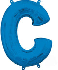 Buy Balloons Blue Letter C Foil Balloon, 36 Inches sold at Balloon Expert