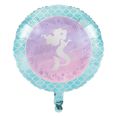 Buy Balloons Mermaid Shine Foil Balloon, 18 Inches sold at Balloon Expert
