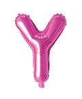 Buy Balloons Pink Letter Y Foil Balloon, 16 Inches sold at Balloon Expert