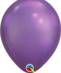 12" Metallic Purple Latex Balloon, Helium Inflated from Balloon Expert