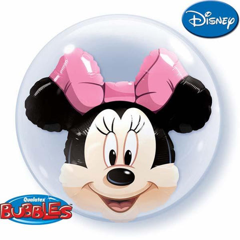 Buy Balloons Minnie Mouse Double Bubble Balloon sold at Balloon Expert