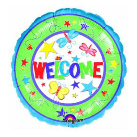 Buy Balloons Welcome Foil Balloon, 18 Inches sold at Balloon Expert