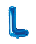 Buy Balloons Blue Letter L Foil Balloon, 16 Inches sold at Balloon Expert