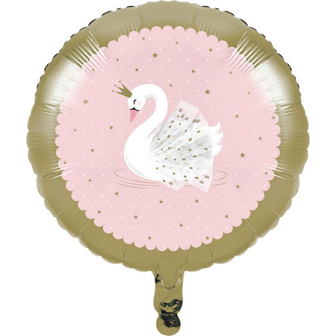 Buy Balloons Swan Party Foil Balloon, 18 Inches sold at Balloon Expert