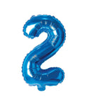 Buy Balloons Blue Number 2 Foil Balloon, 16 Inches sold at Balloon Expert
