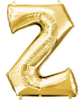 Buy Balloons Gold Letter Z Foil Balloon, 32 Inches sold at Balloon Expert